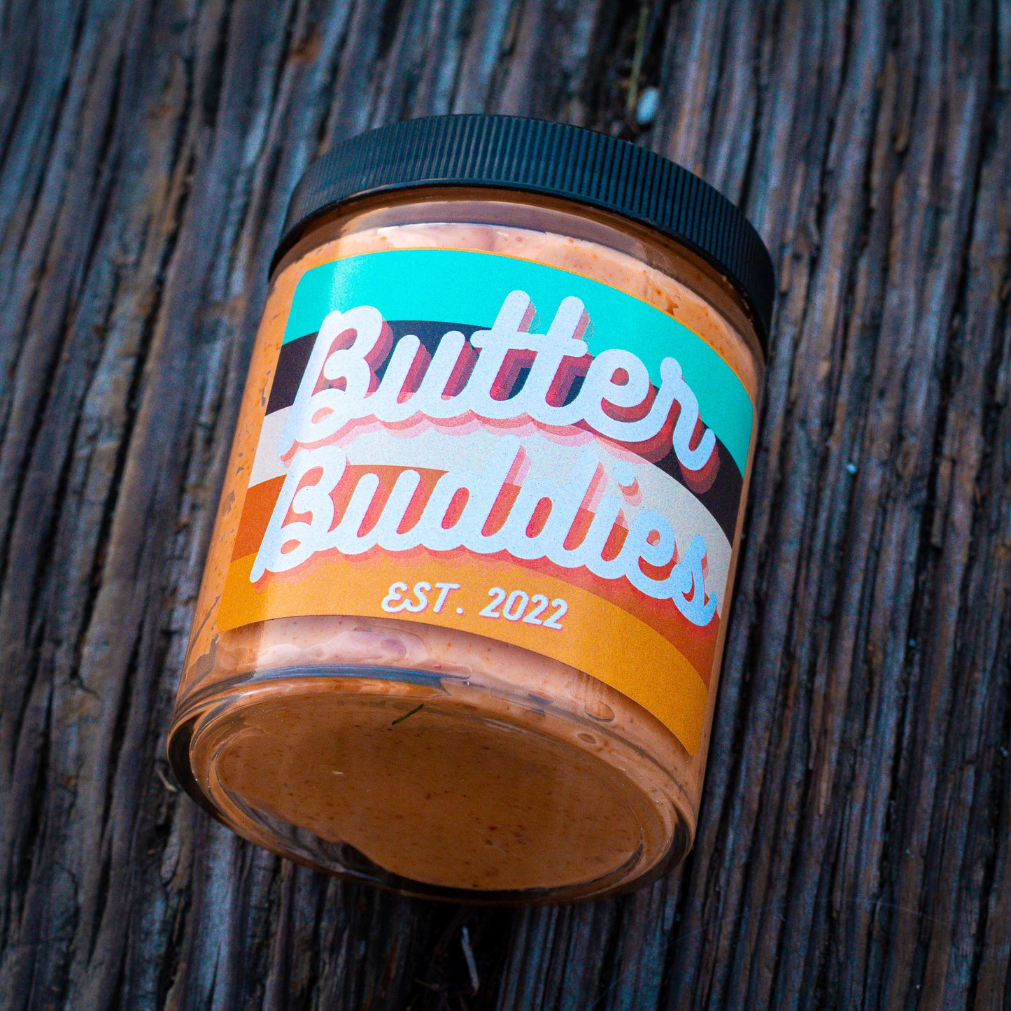Honey Chili butter on wood